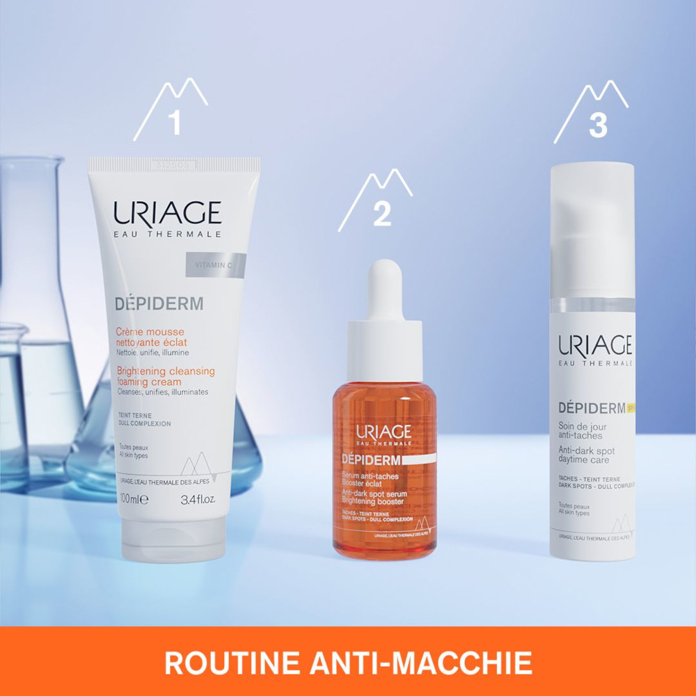 URIAGE DÉPIDERM Siero con vitamina C stabilizzata, soluzione anti-macchie per una pelle luminosa 30ML
