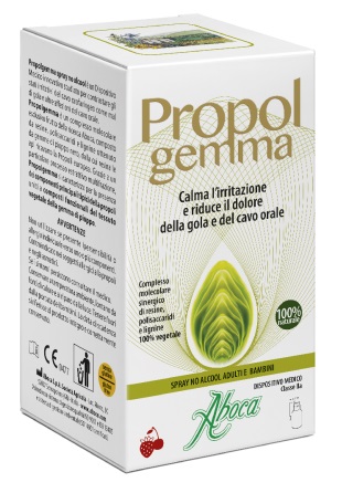 Aboca Propolgemma Spray No Alcool Adulti e Bambini 30 ml - DISPOSITIVO MEDICO Classe II a