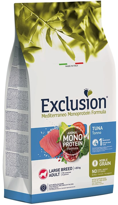 EXCLUSION M ADULT TUNA L 12KG