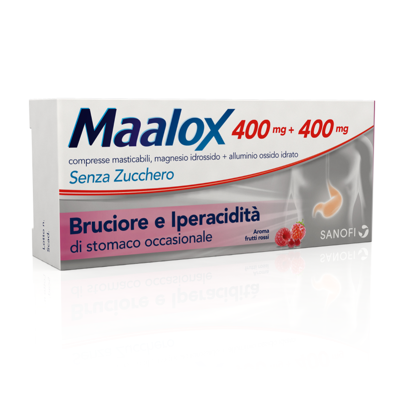MAALOX*S/Z 30CPR MAST400+400MG