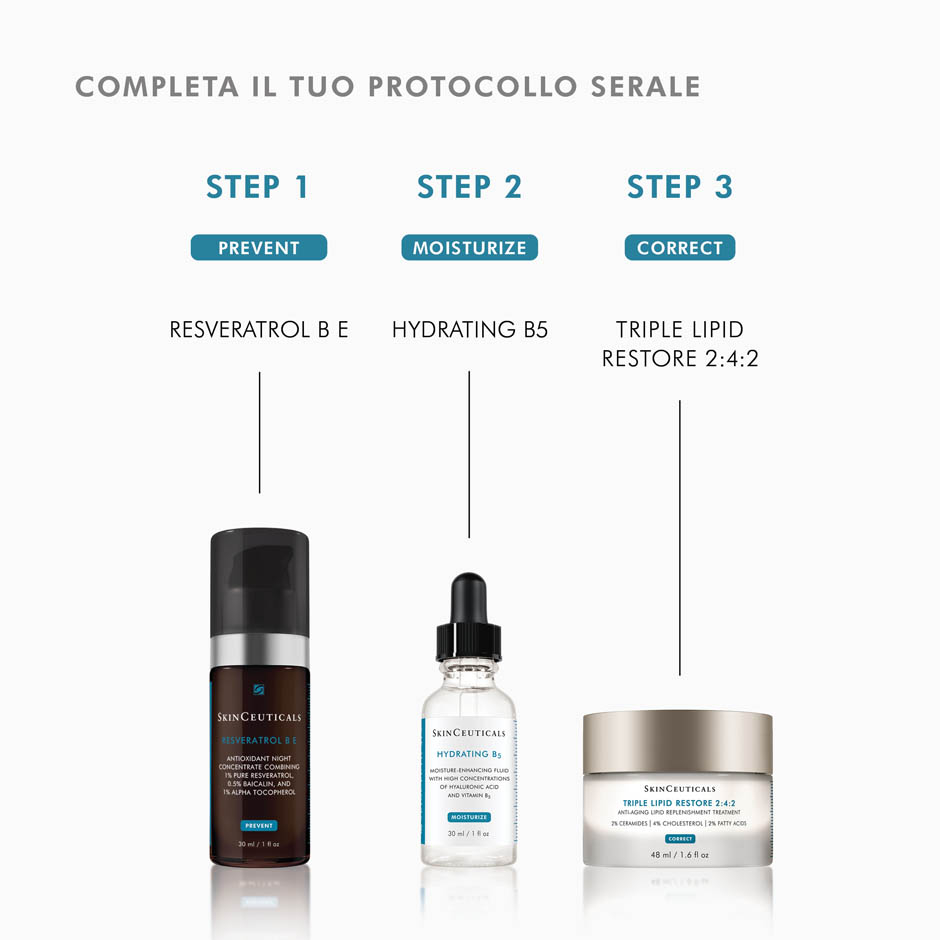 SkinCeuticals Hydrating B5 Siero idratante a base di Vitamina B5 e Acido Ialuronico, per ristabilire i corretti livelli di idratazione e restituire luminosità 30 ml