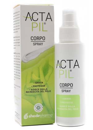 Shedir Pharma Actapil corpo protegge dopo la depilazione spray 100ml