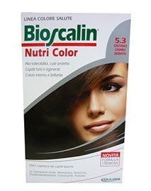Bioscalin Nutri Color 5.3 Castano Chiaro Dorato Trattamento Colorante