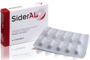 Sideral Integratore di Ferro e Vitamine 20 Capsule