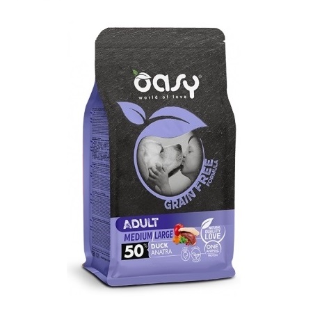 OASY CANE GRAIN FREE ADULT SMALL/MINI ANATRA 2,5KG
