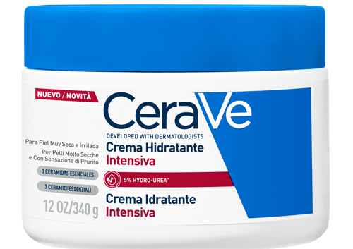 CERAVE Crema Idratante Intensiva 340g Per Pelli Molto Secche e Con Sensazione Di Prurito