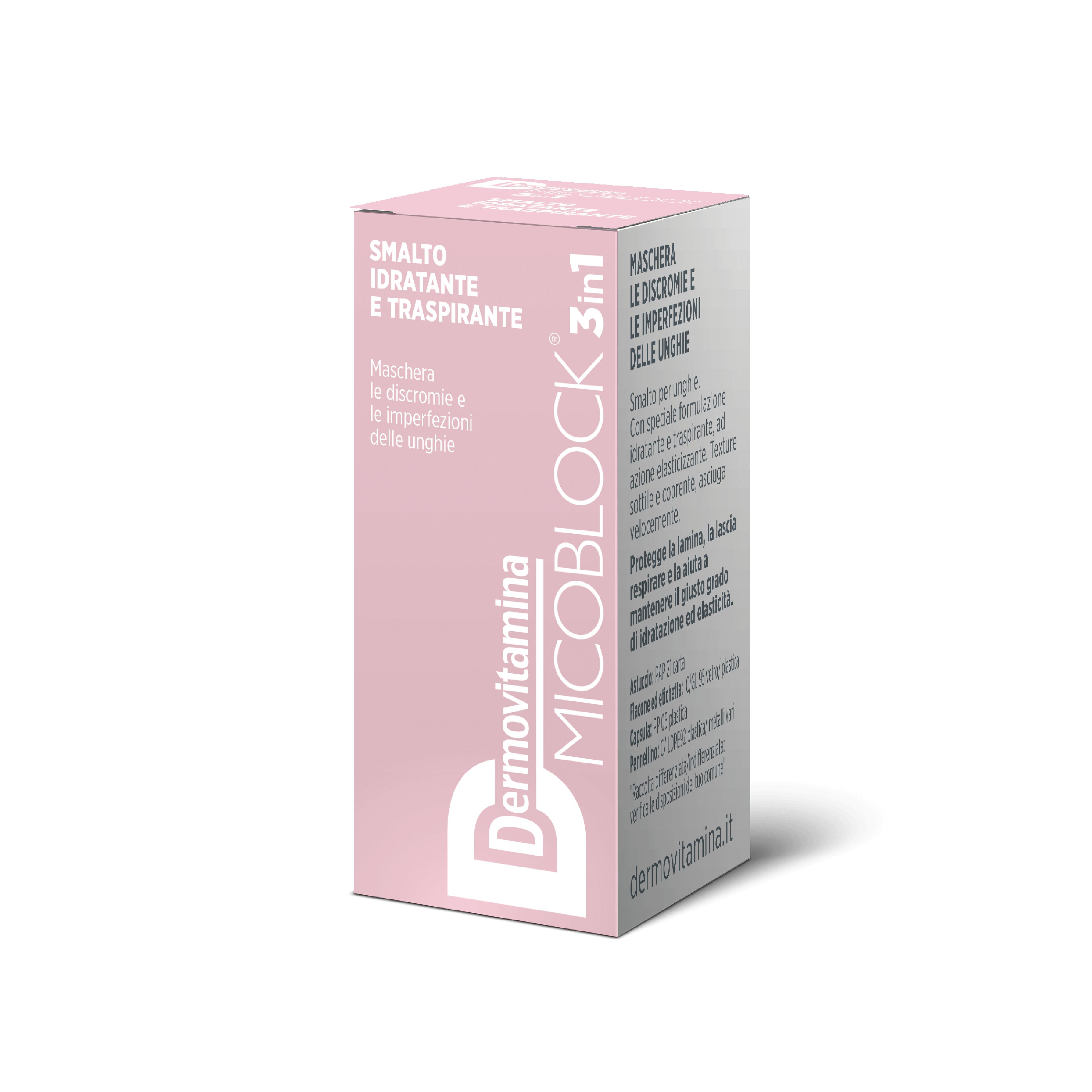 DERMOVITAMINA Mico Smalto Rosa Chiaro