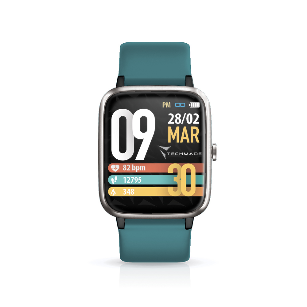 MOVE SMARTWATCH PETROL SILVER
