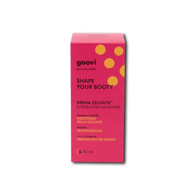 GOOVI SHAPE YOUR BOOTY Integratore Drena Cellulite 50 mL