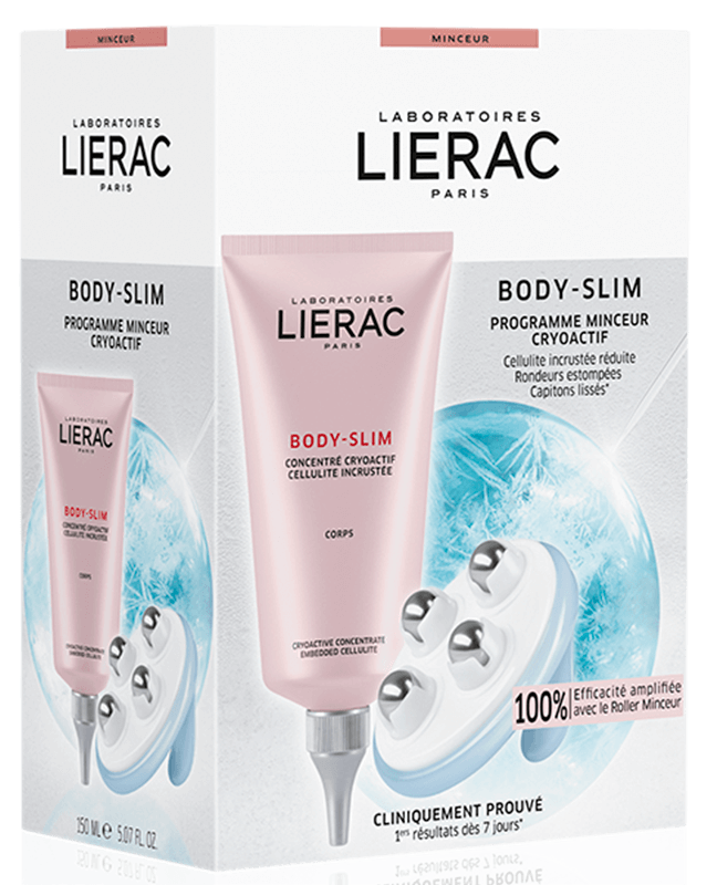 Lierac Body Slim gel Crioattivo + roller per cellulite 150mL