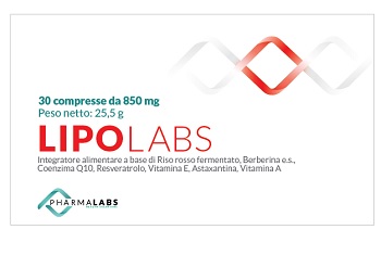 Lipolabs Integratore Per Il Colesterolo 30 Compresse