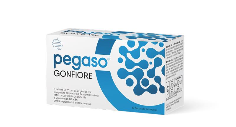 Schwabe Pharma - Pegaso Gonfiore 60 Capsule - Integratore Per Intestino Iperattivo