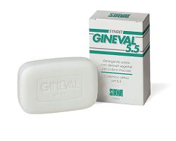 Gineval Sapone pH 5,5 Detergente Antibatterico Igiene Intima 100 g
