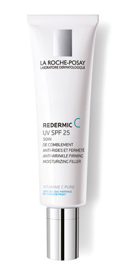 La Roche-Posay Redermic C Crema Antirughe SPF25 40 ml. Trattamento intensivo anti-rughe con protezione UV per la pelle sensibile.