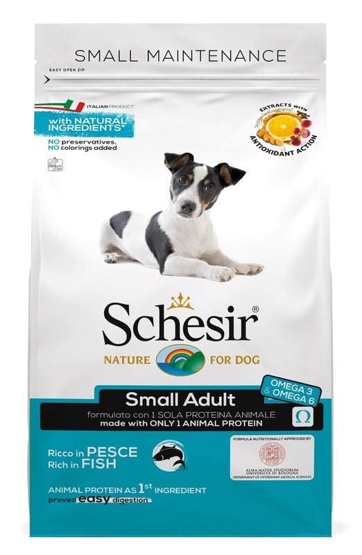 SCHESIR DOG MANT PESCE S 2KG