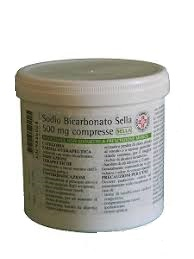 Sodio Bicarbonato Sella  500 mg 1000 Compresse