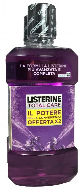 Collutorio Listerine total care OFFERTA CONVENIENZA 500ml + 500ml