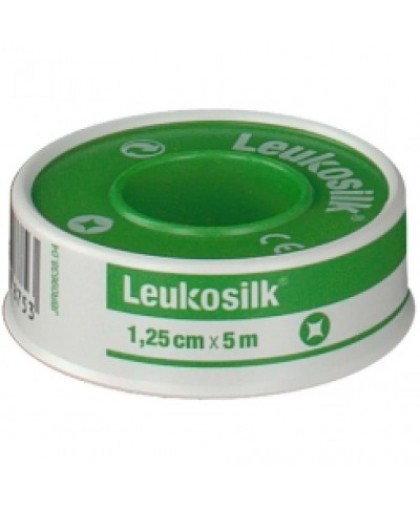 Leukosilk Cerotto Su Rocchetto m 5x1,25 cm