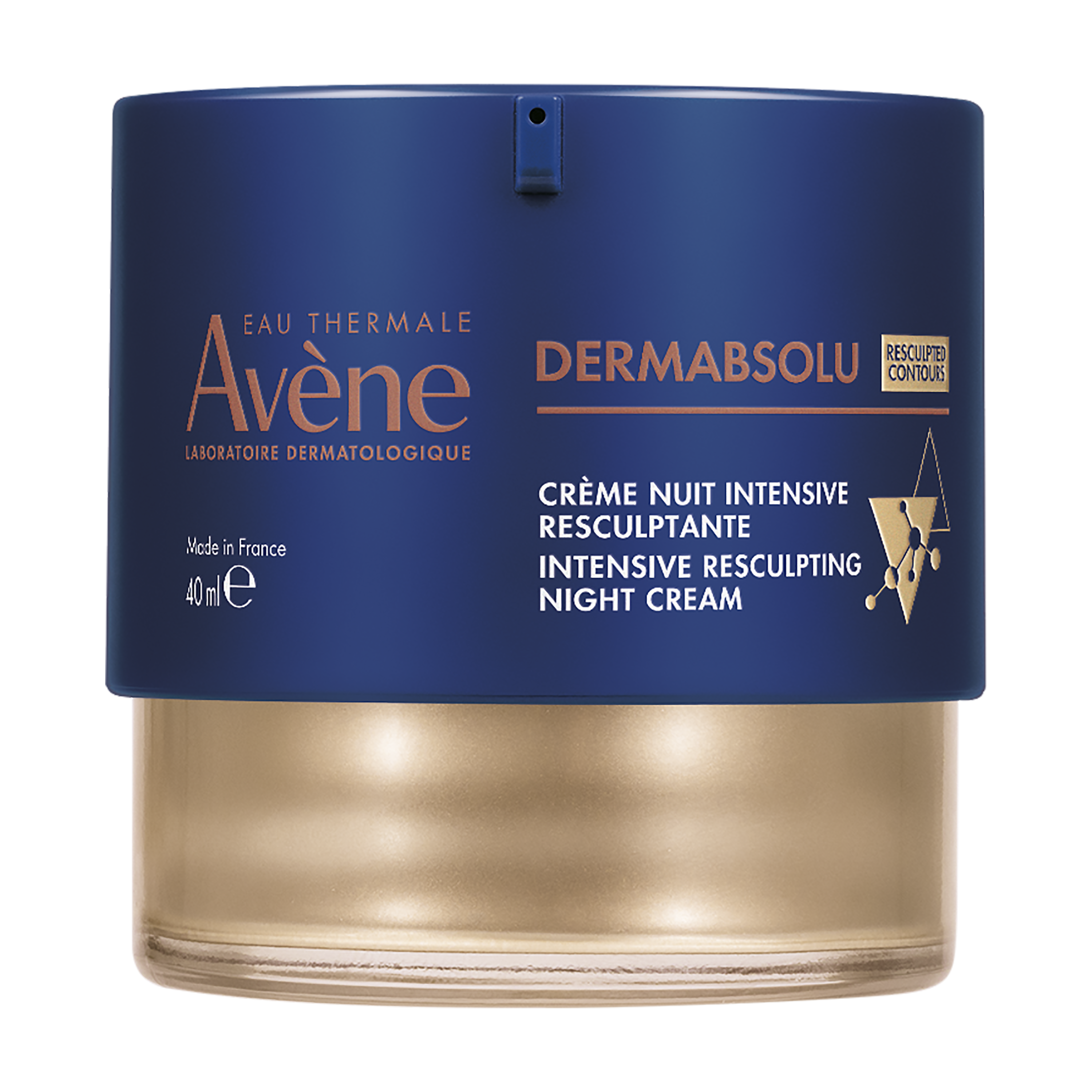 Eau Thermale Avène Dermabsolu Crema Notte Intensiva Rimodellante anti-età, 40ml