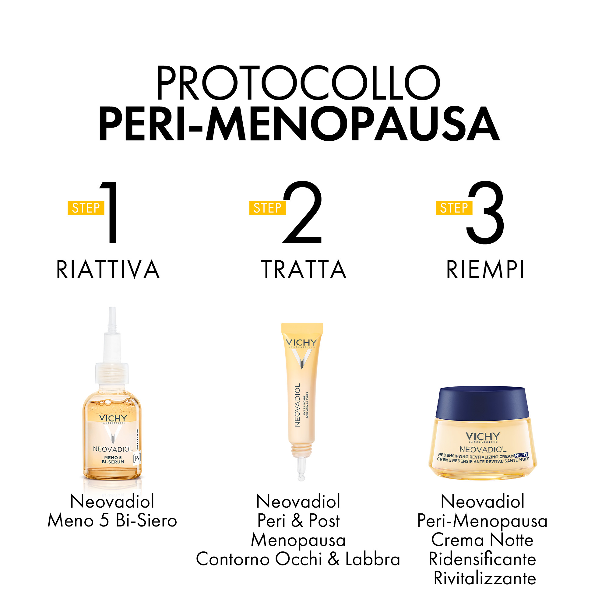 Vichy Neovadiol Pre-Menopausa Crema Notte Ridensificante Rivitalizzante - 50 ml