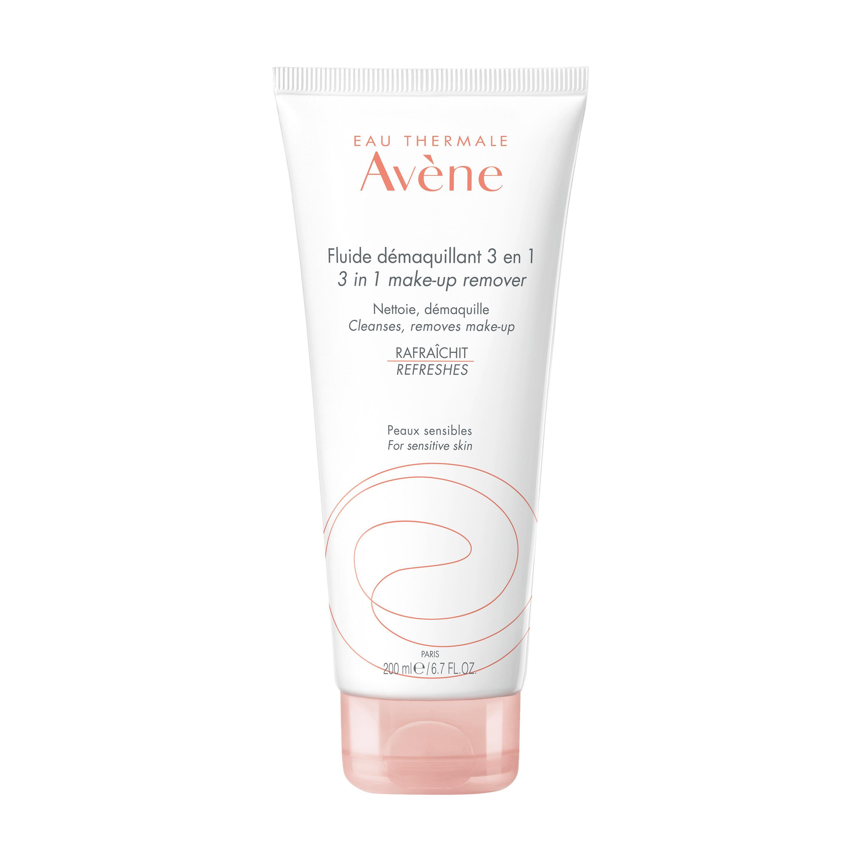Avène Les Essentiels - Fluido Struccante 3 in 1 Per Pelle Sensibile 200 ml