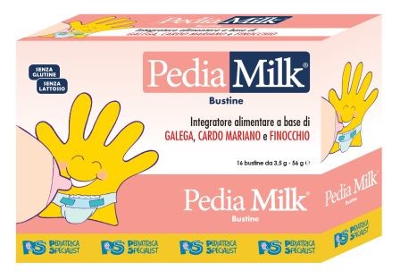 Pedia Milk Integratore Allattamento 16 Bustine