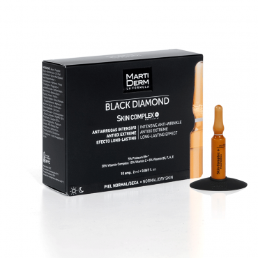 Martiderm - Black Diamond - Skin complex - Effetto antirughe intensivo - 10 fiale