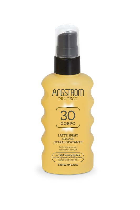 Angstrom Latte Solare Spray Corpo Spf30 175mL