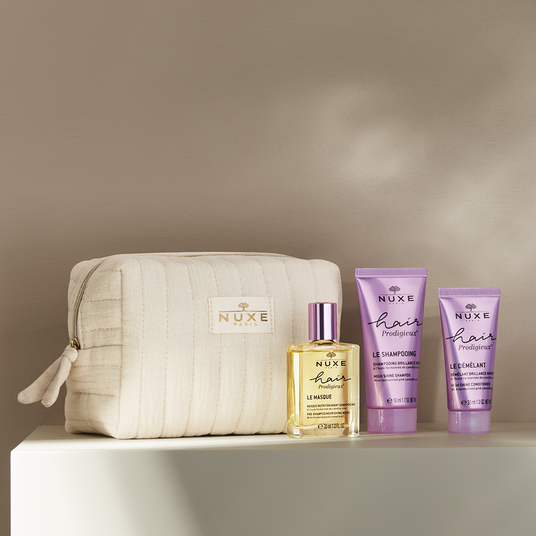 Nuxe - Nuxe Hair Prodigieux - Maschera 30  ml + Shampoo 50 ml + Balsamo 30 ml