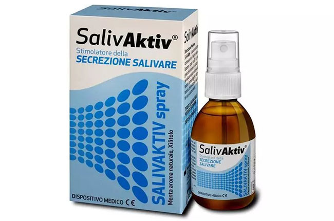 Salivaktiv Spray Stimolatore Della Secrezione Salivare 50ml