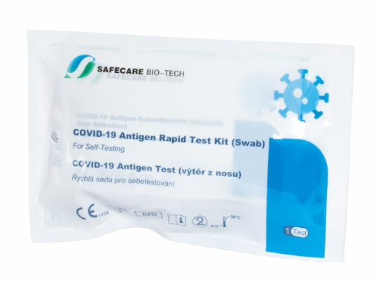 TAMPONE RAPIDO NASALE SAFECARE SARS-COV-2 AG 1 PEZZO 