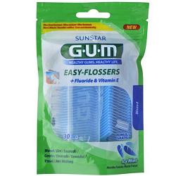 Gum Easy Flossers Forcelle Gusto Menta 30 Pezzi