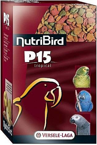 VERSELE LAGA MANGIME VOLATILI PAPPAGALLI NUTRIBIRD P15 TROPICAL MANTENIMENTO 1KG