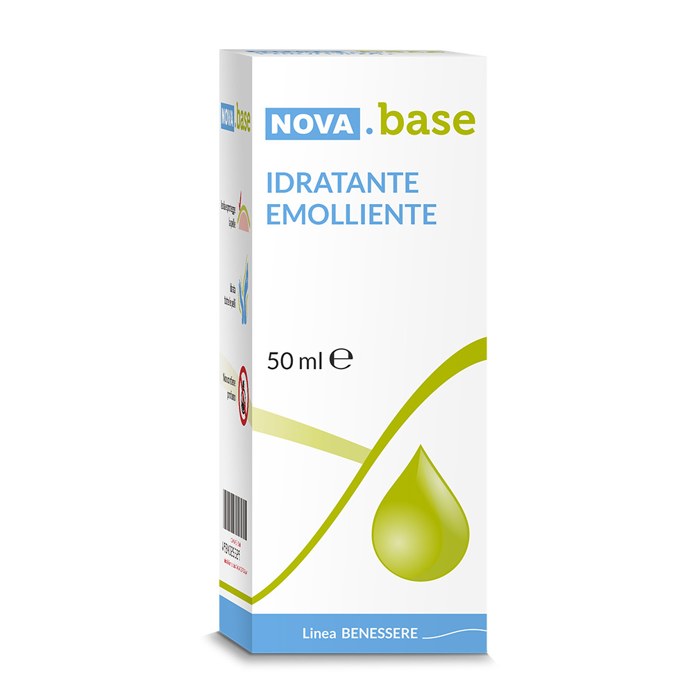 Nova Base Crema Idratante Emolliente Rinfrescante Tubo 50 ml