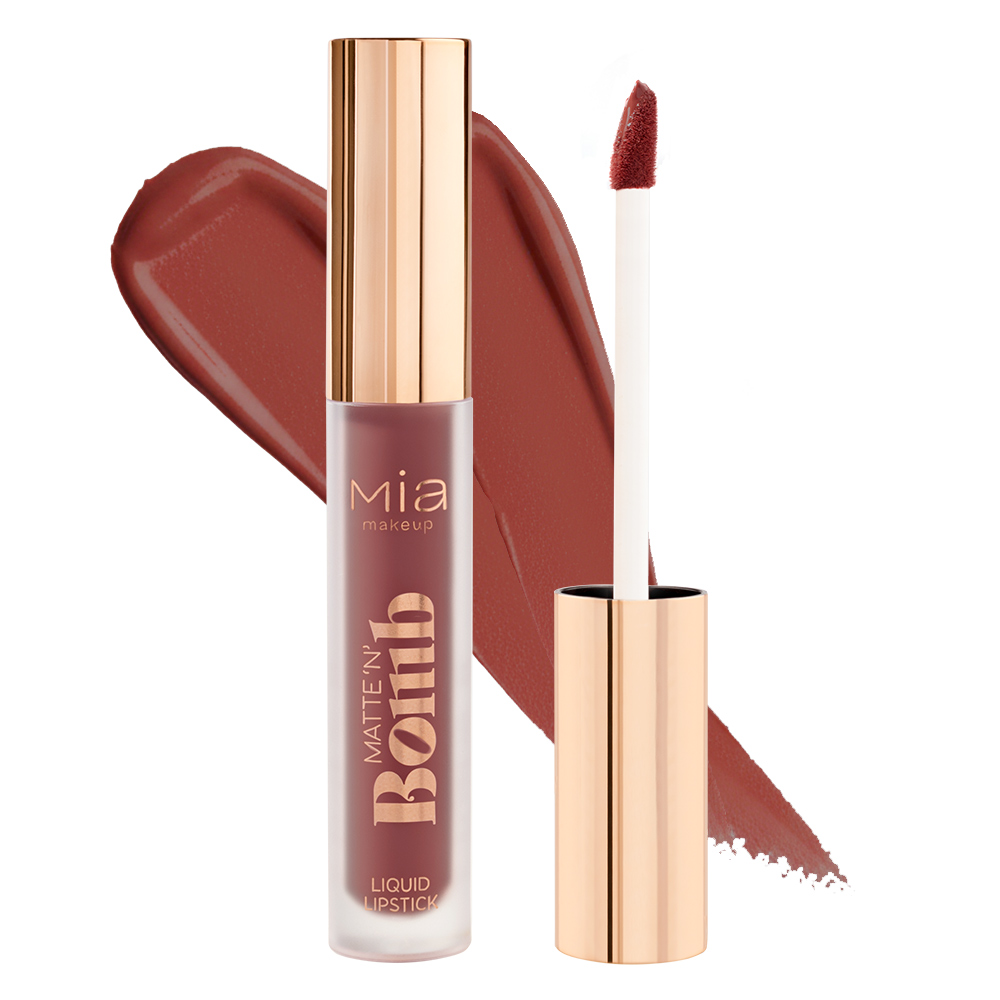 Mia Makeup - Matte 'N' Bomb - Rossetto Liquido N.08 Red Dahlia