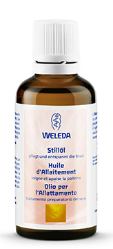 Weleda Olio Per l'Allattamento Trattamento Preparatorio Del Seno 50 ml