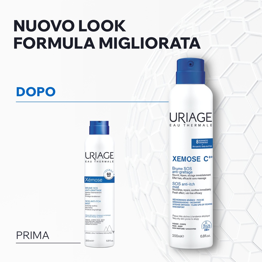Uriage - Xémose C8+ - Spray Sos Antiprurito 200 ml