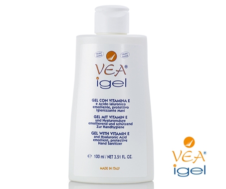 VEA Igel - Gel IGIENIZZANTE mani idroalcolico CON VITAMINA E 100ml