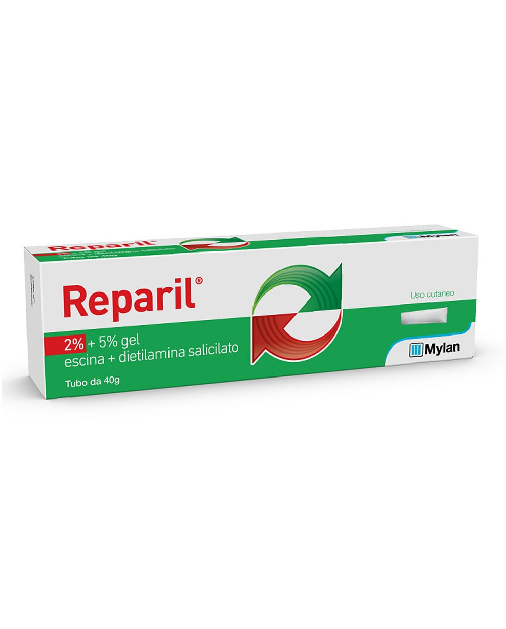 Reparil Gel C.M. 2%+5% - Tubo da 40 g