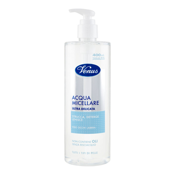 VENUS ACQUA MICELLARE U/DEL 400 ML