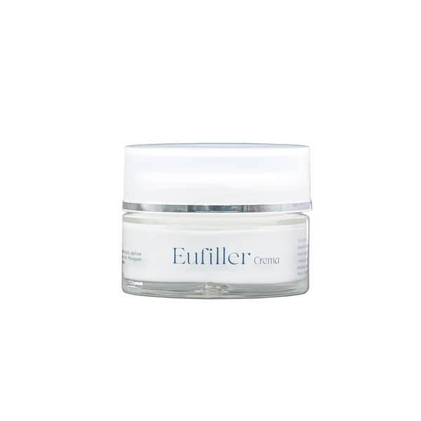 Eufiller Crema Viso per rughe di espressione ed imperfezioni cutanee a base di acido ialuronico - 50 ml