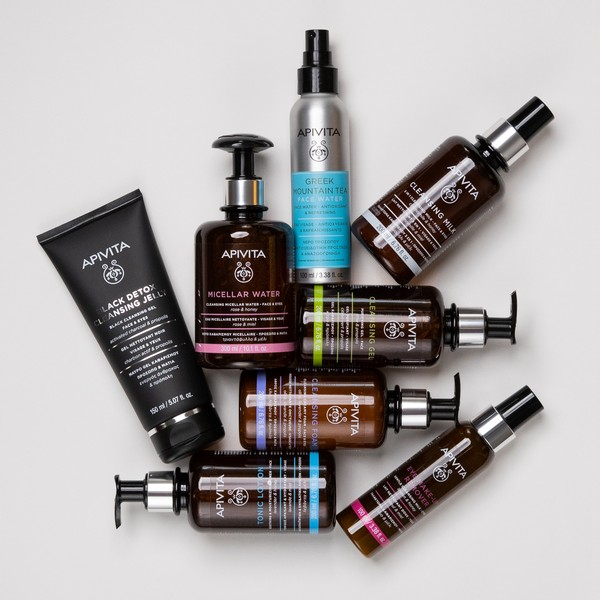 Apivita Mousse detergente cremosa – Viso e Occhi 200ml