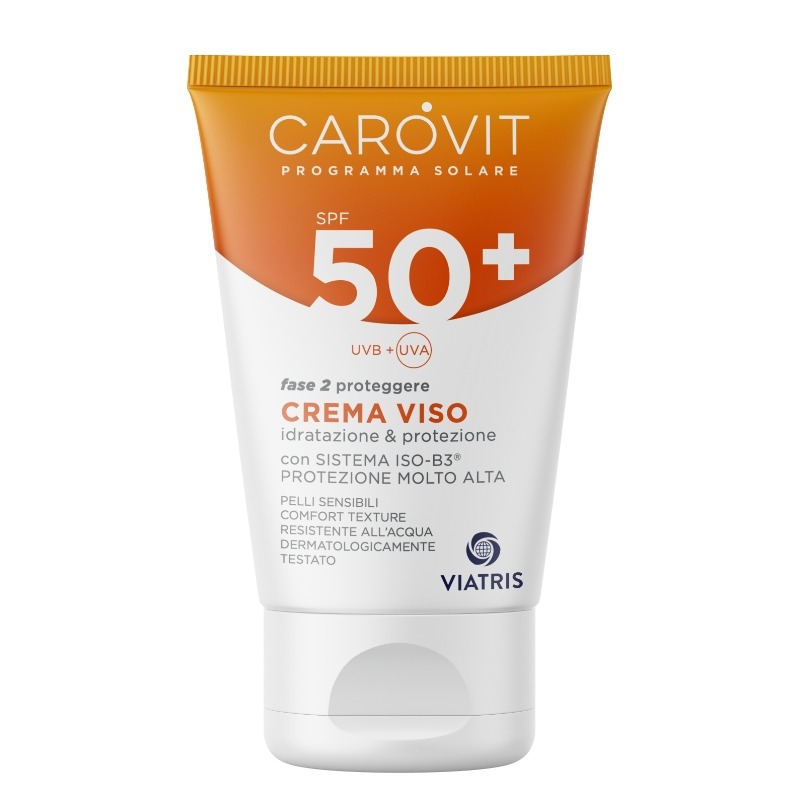 Carovit Crema Solare Viso SPF50+ 50ml 