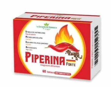 Piperina Strong Integratore 60 Capsule