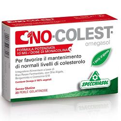 Specchiasol NO COLEST Formula Potenziata Integratore Colesterolo 20 Perle