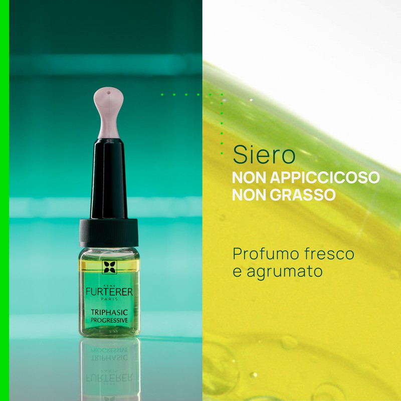 René Furterer Triphasic Progressive Trattamento progressivo contro la caduta dei capelli, anti-caduta, 8 unità