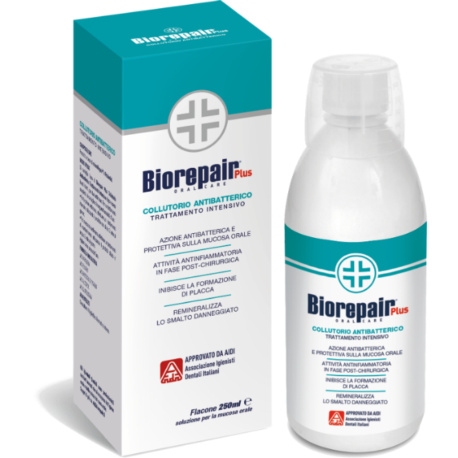 Biorepair Plus Collutorio - Antibatterico trattamento intensivo - 250 ml