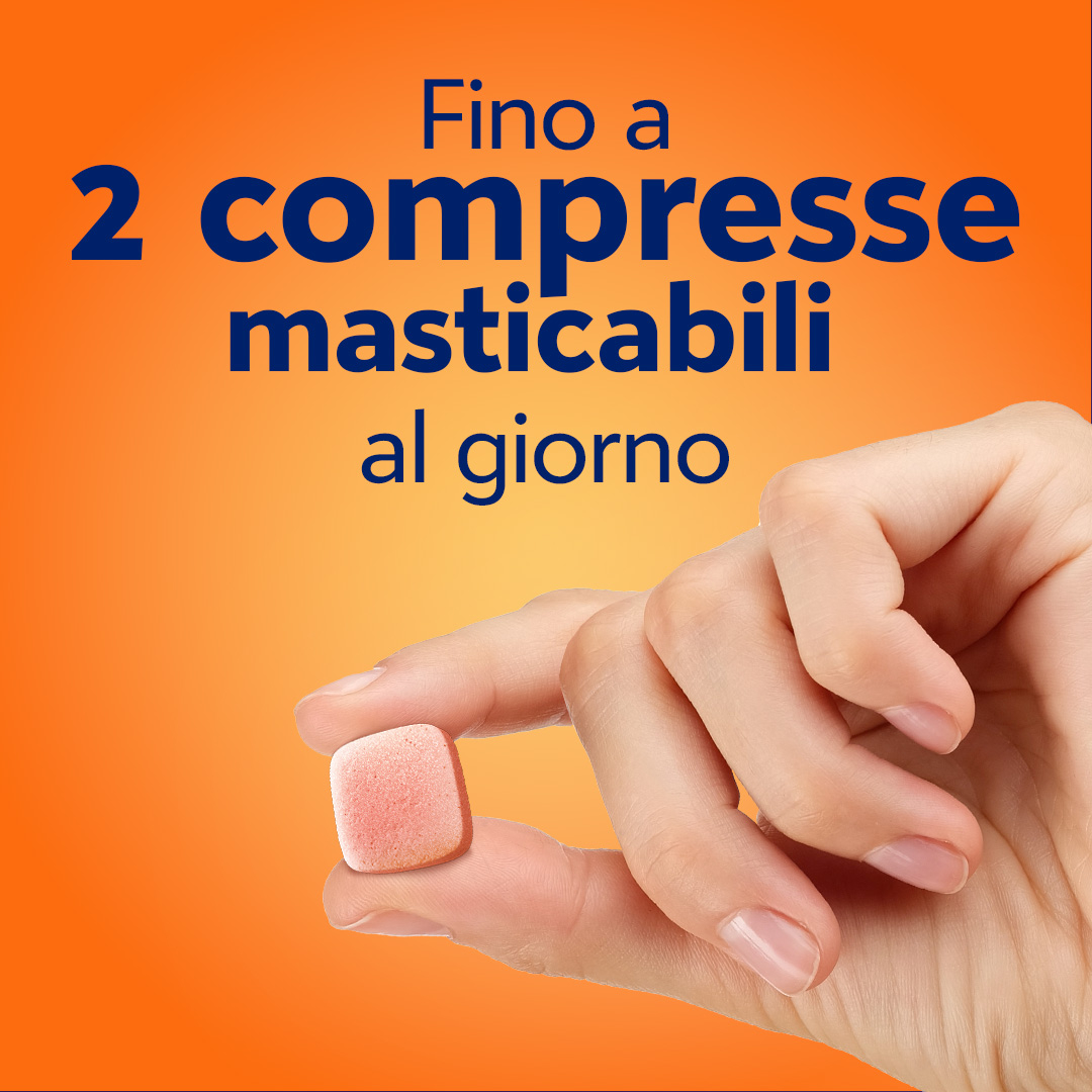 Cebion - Integratore di Vitamina C - gusto arancia - 20 compresse masticabili