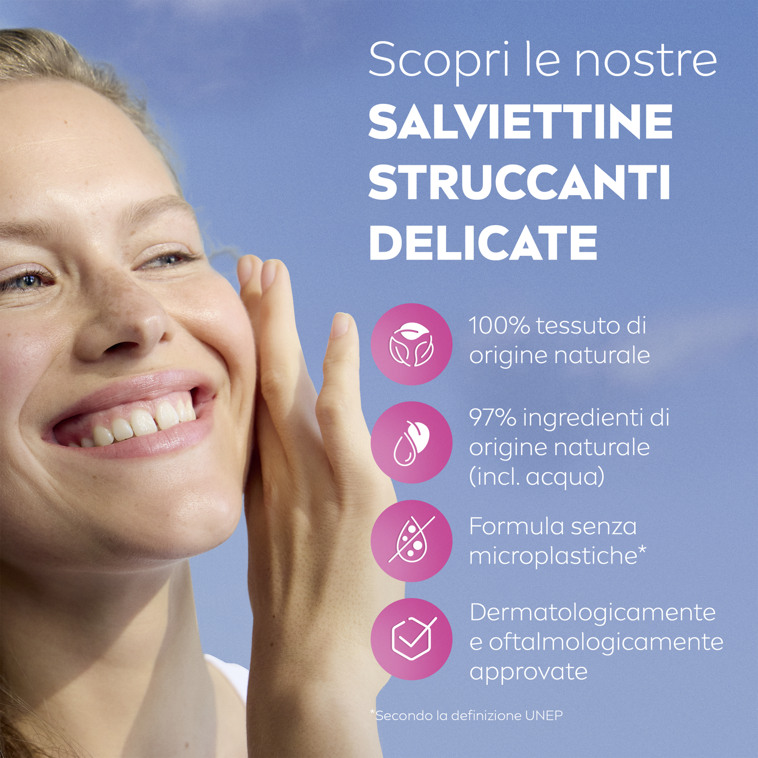 Nivea Salviettine Struccanti 3in1 Idratanti 25 Pezzi, Salviette struccanti per pelli secche