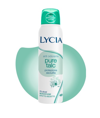 LYCIA  DEO SPRAY TALC 150M  5298